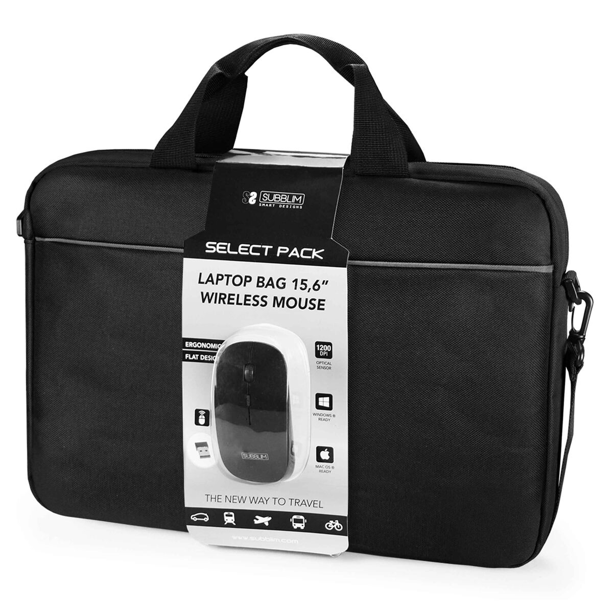 Laptop Case Subblim SUB-LB-2SP0050 Black