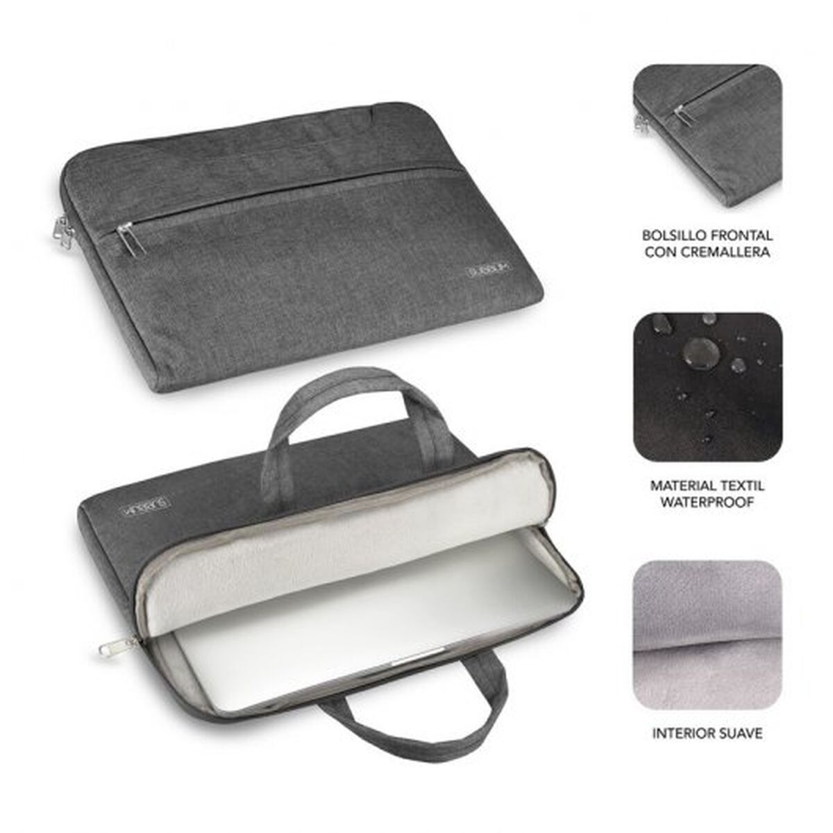Laptop Case Subblim SUB-LS-1BS0101 Grey