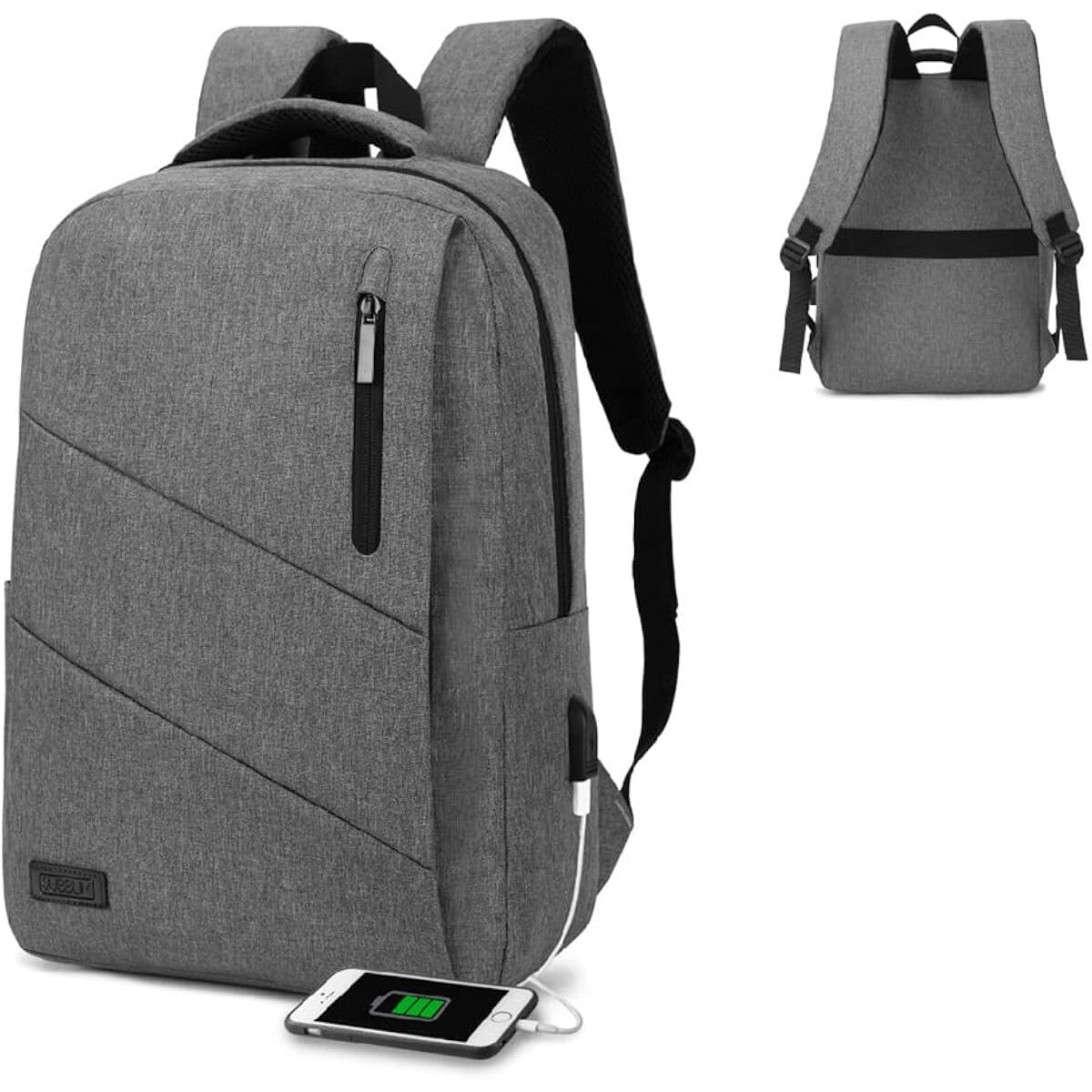 Laptop Backpack Subblim SUBBLIM Grey