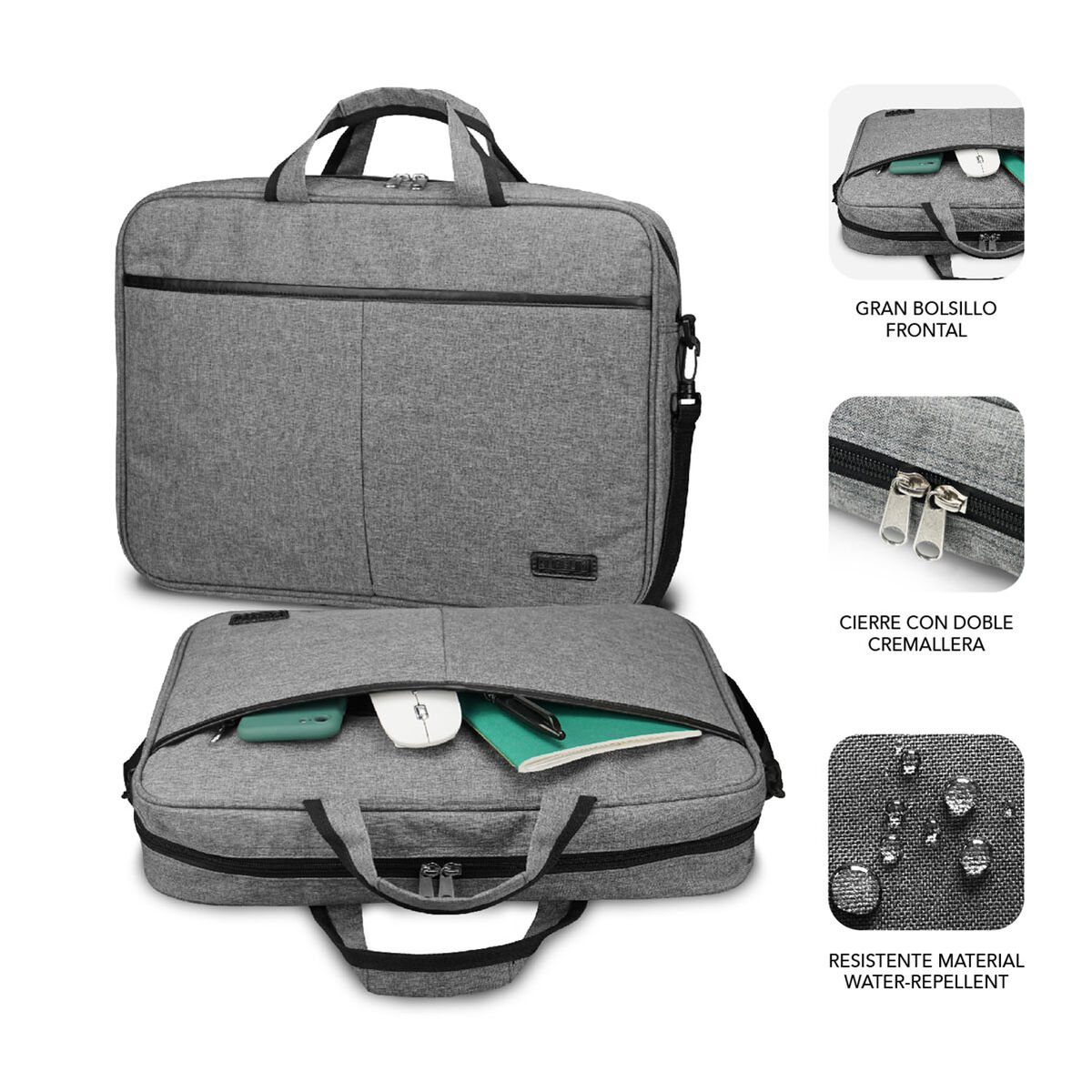 Laptop Case Subblim SUB-LB-3ELB010 Grey