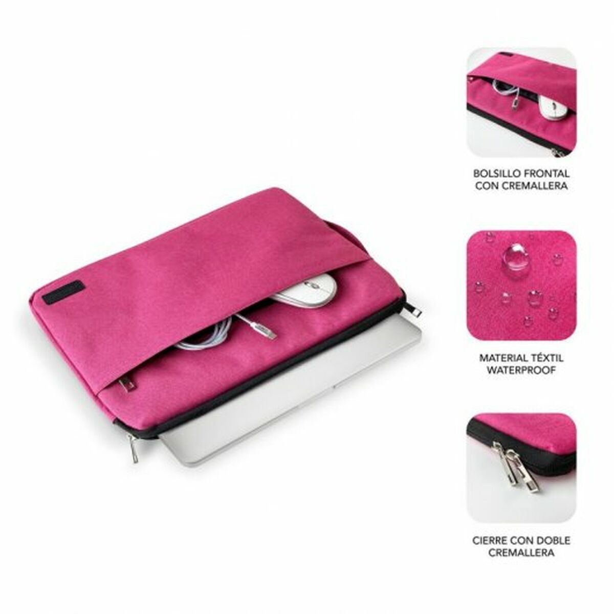 Tablet cover Subblim SUB-LS-0PS0104 Pink 15,6”