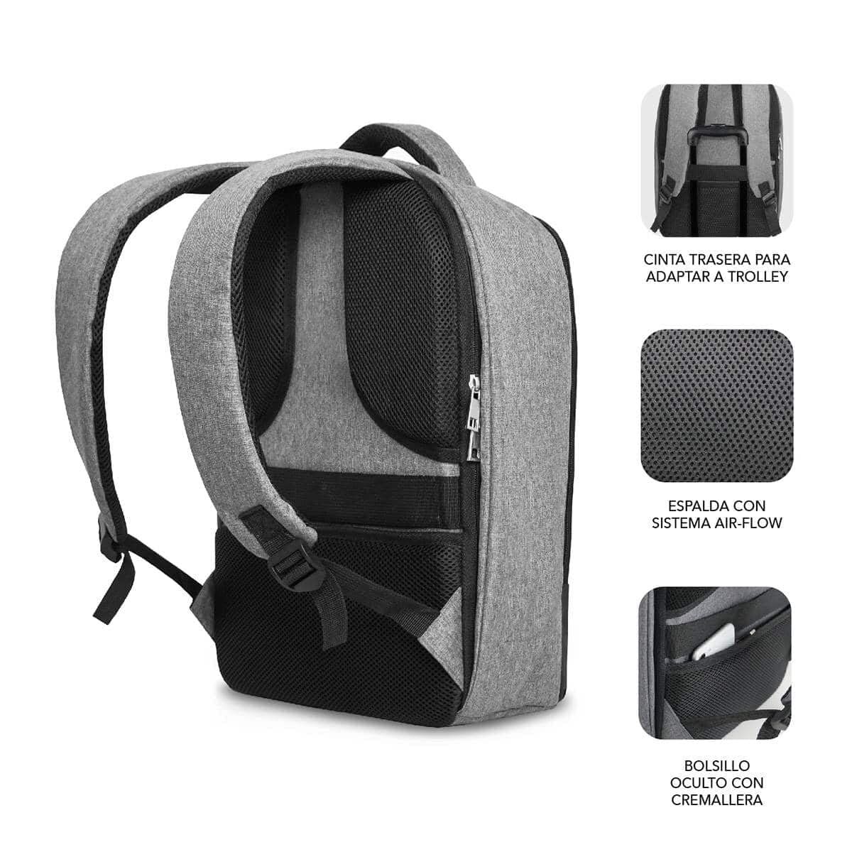 Laptop Backpack Subblim SUBBP3SA1100 Black