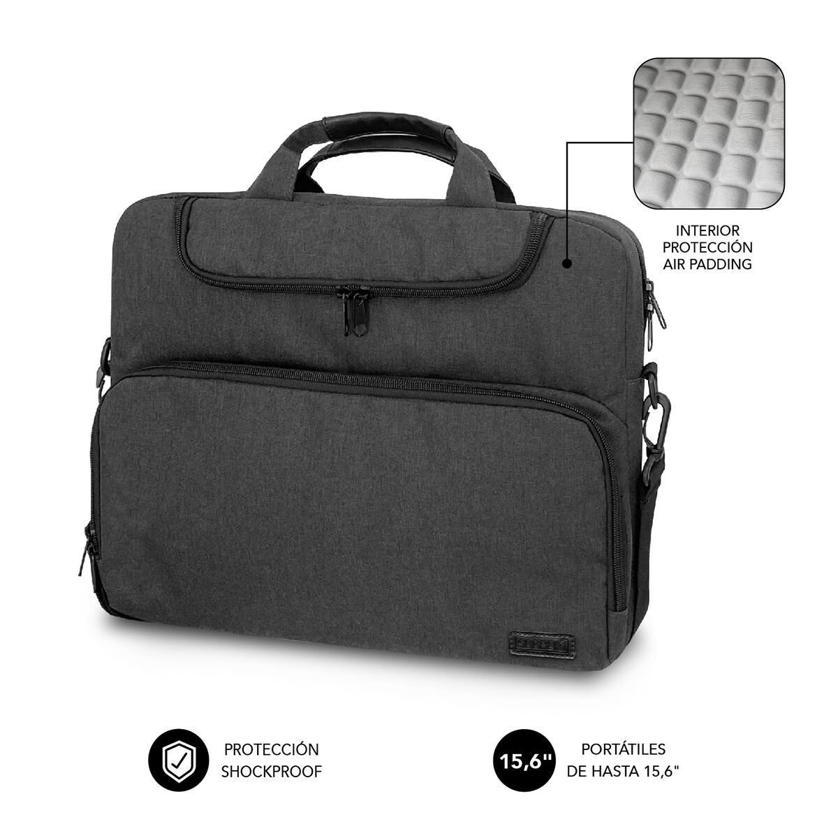 Laptop Case Subblim SUBLB-4APLB60 Grey
