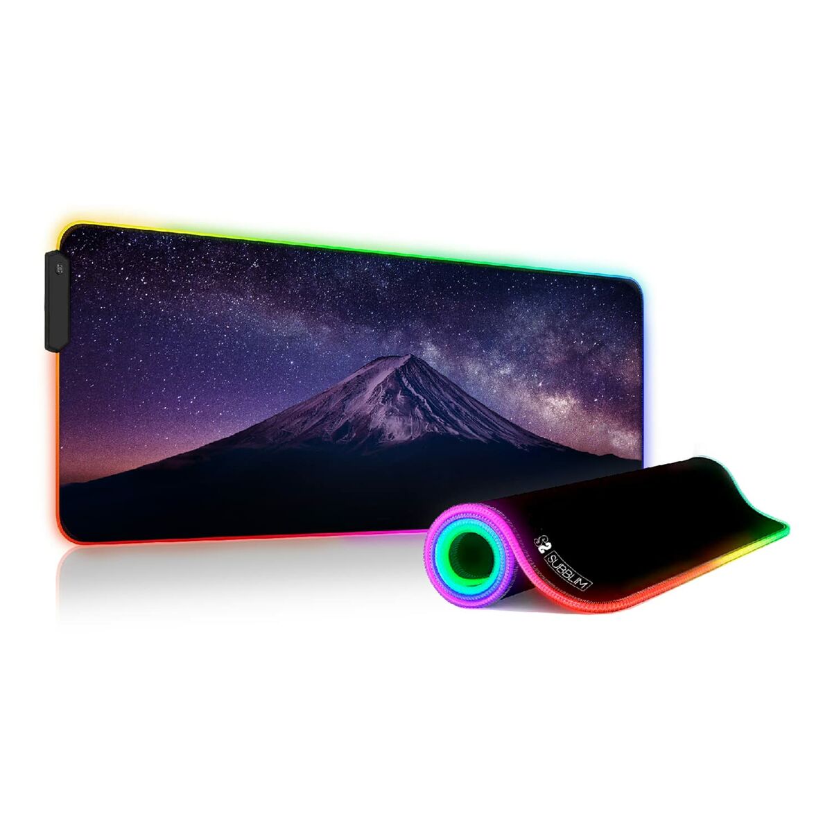 Gaming Mat with LED Illumination Subblim SUBMP-02RGB11 Gaming Mat with LED Illumination Subblim SUBMP-02RGB11