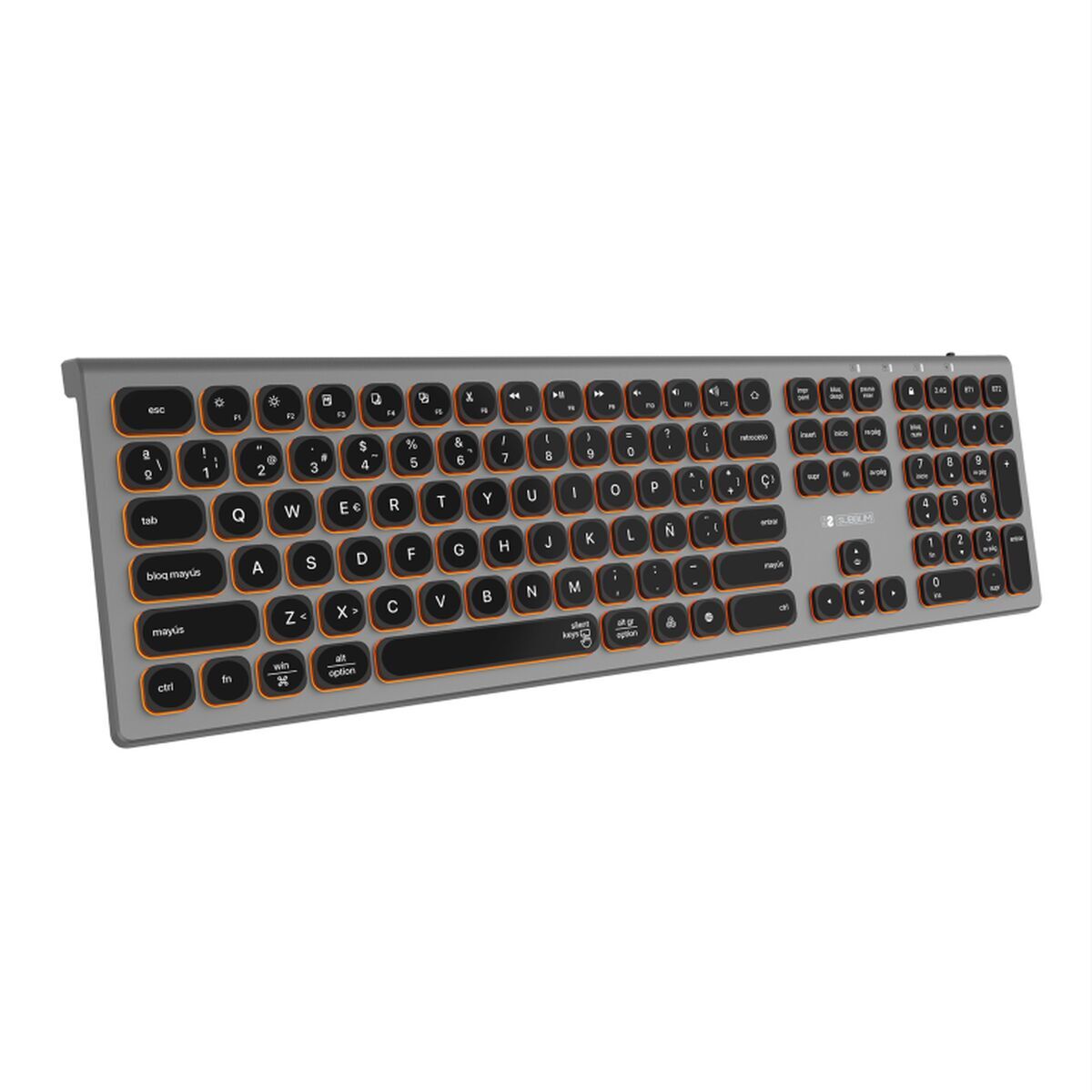 Bluetooth Keyboard Subblim SUBKB-3MIE310 Black