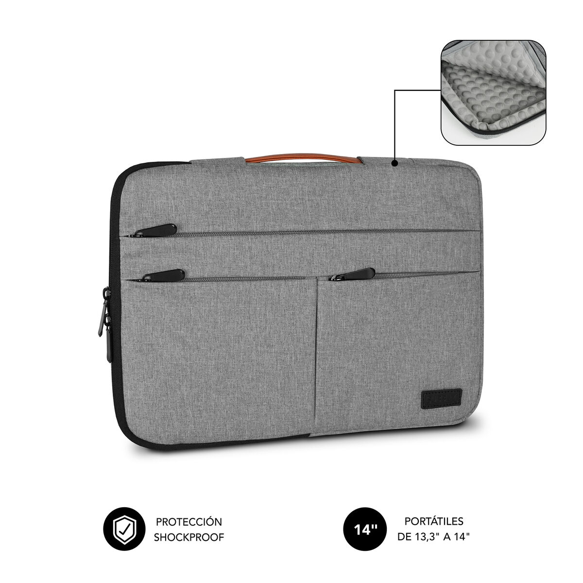 Laptop Case Subblim SUBLS-AP36002 Grey