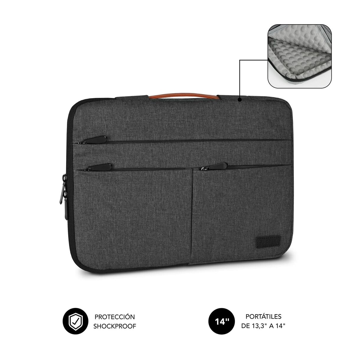 Laptop Case Subblim SUBLSAP36050 Grey