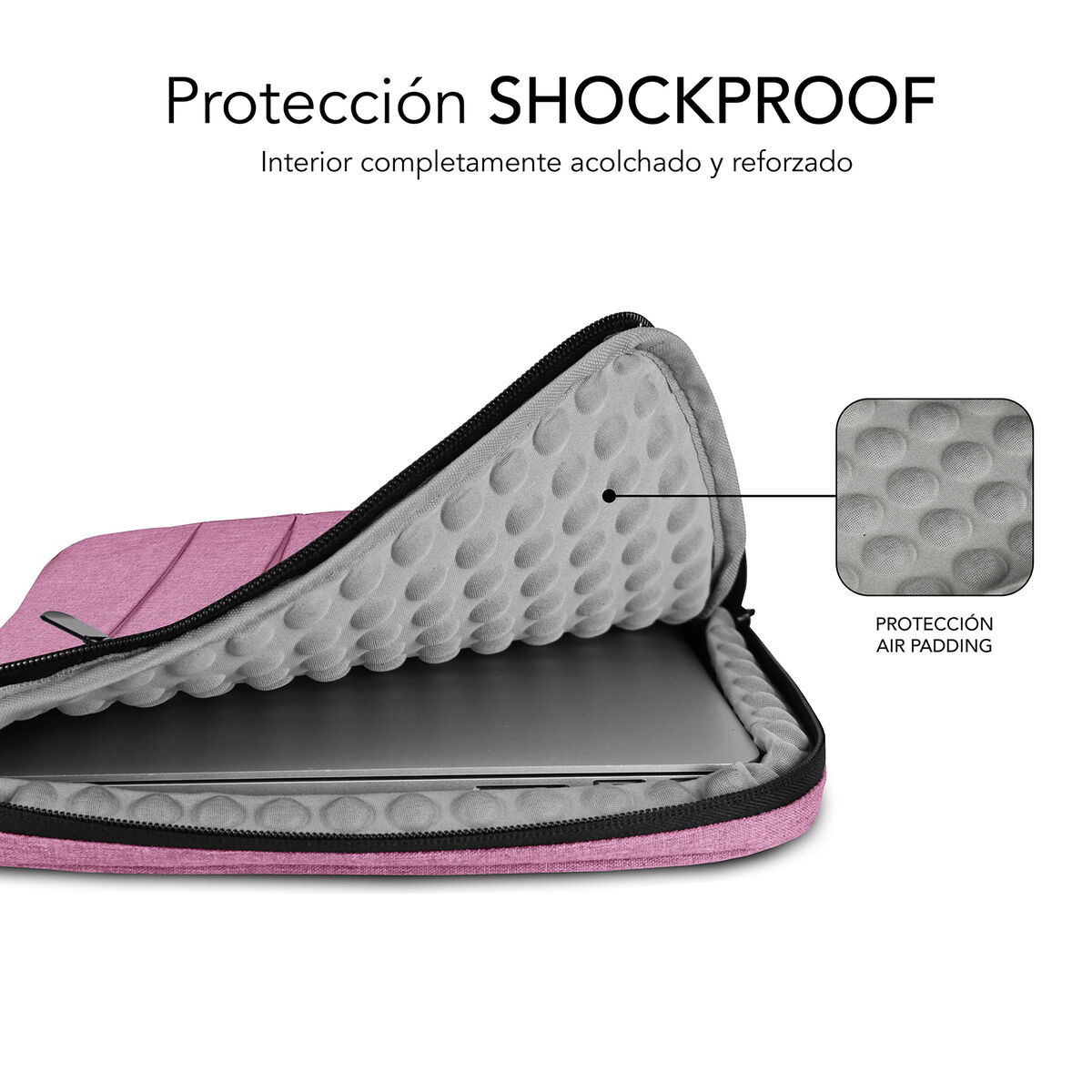 Laptop Case Subblim SUBLS-AP36053 Pink 15,6″
