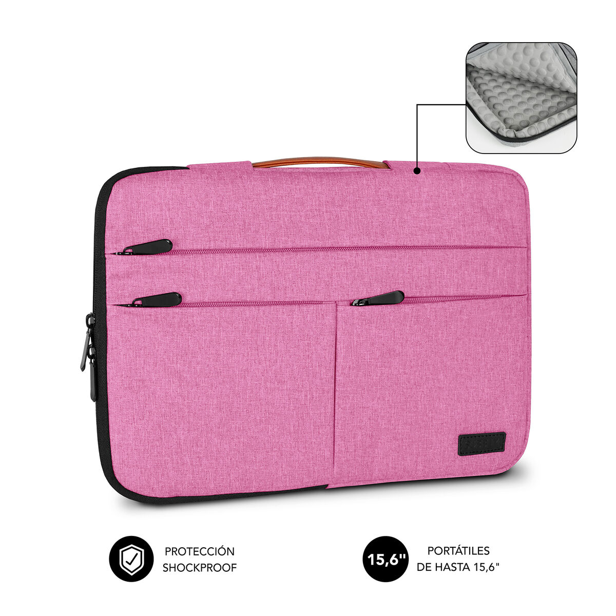 Laptop Case Subblim SUBLS-AP36053 Pink 15,6″