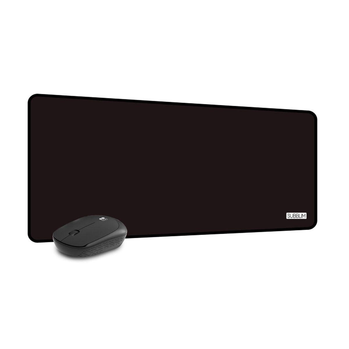 Gaming Mouse and Mat Subblim Harm XL Black Gaming Mouse and Mat Subblim Harm XL Black