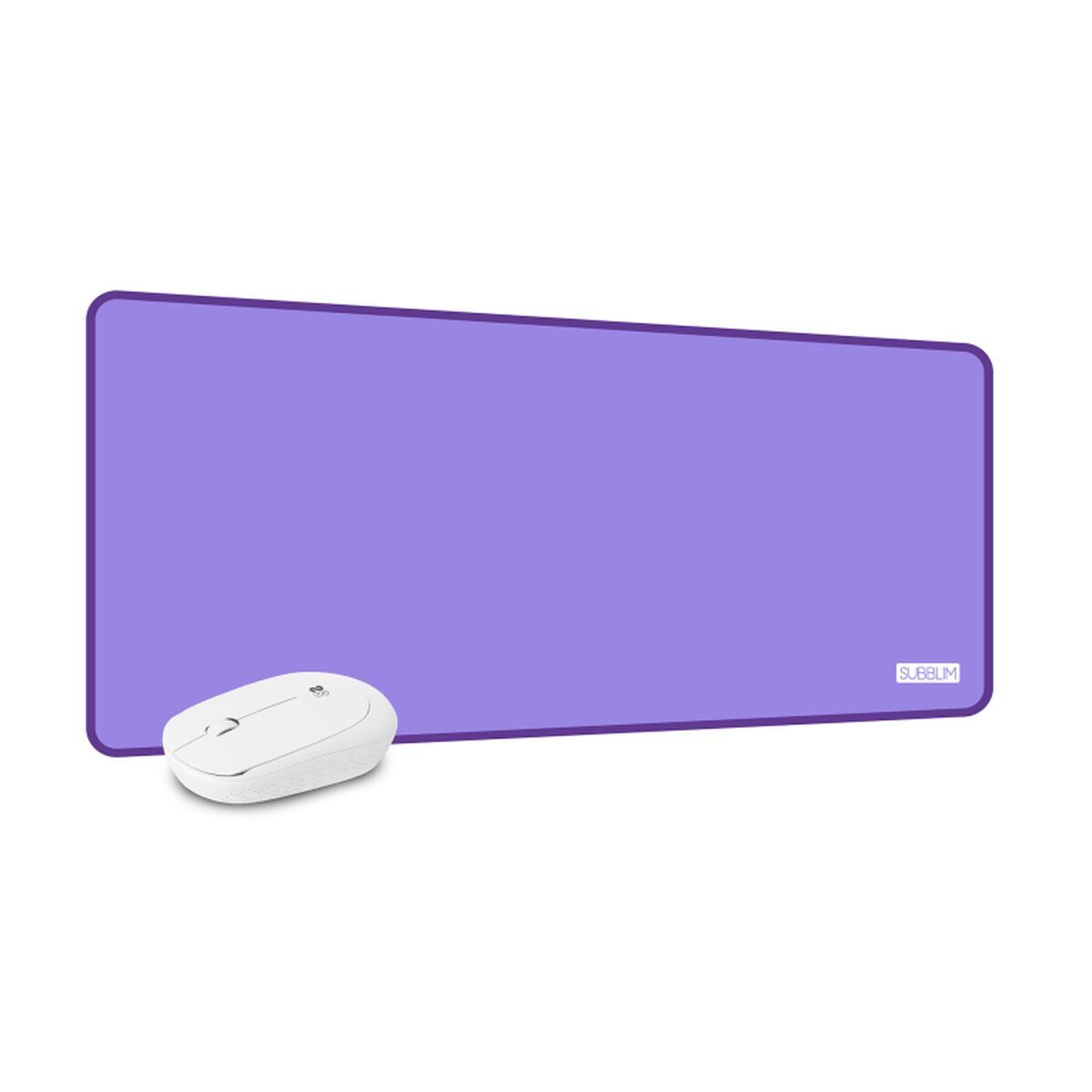 Gaming Mouse and Mat Subblim SUBMP-03HP002 Purple Gaming Mouse and Mat Subblim SUBMP-03HP002 Purple