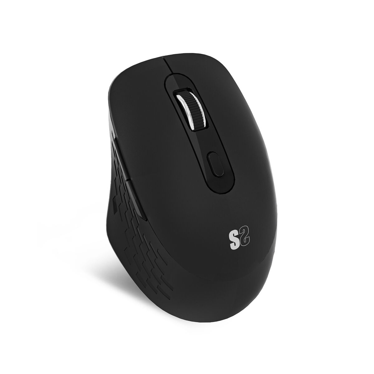 Wireless Mouse Subblim SUBMO-EDCUR01 Black 1600 dpi