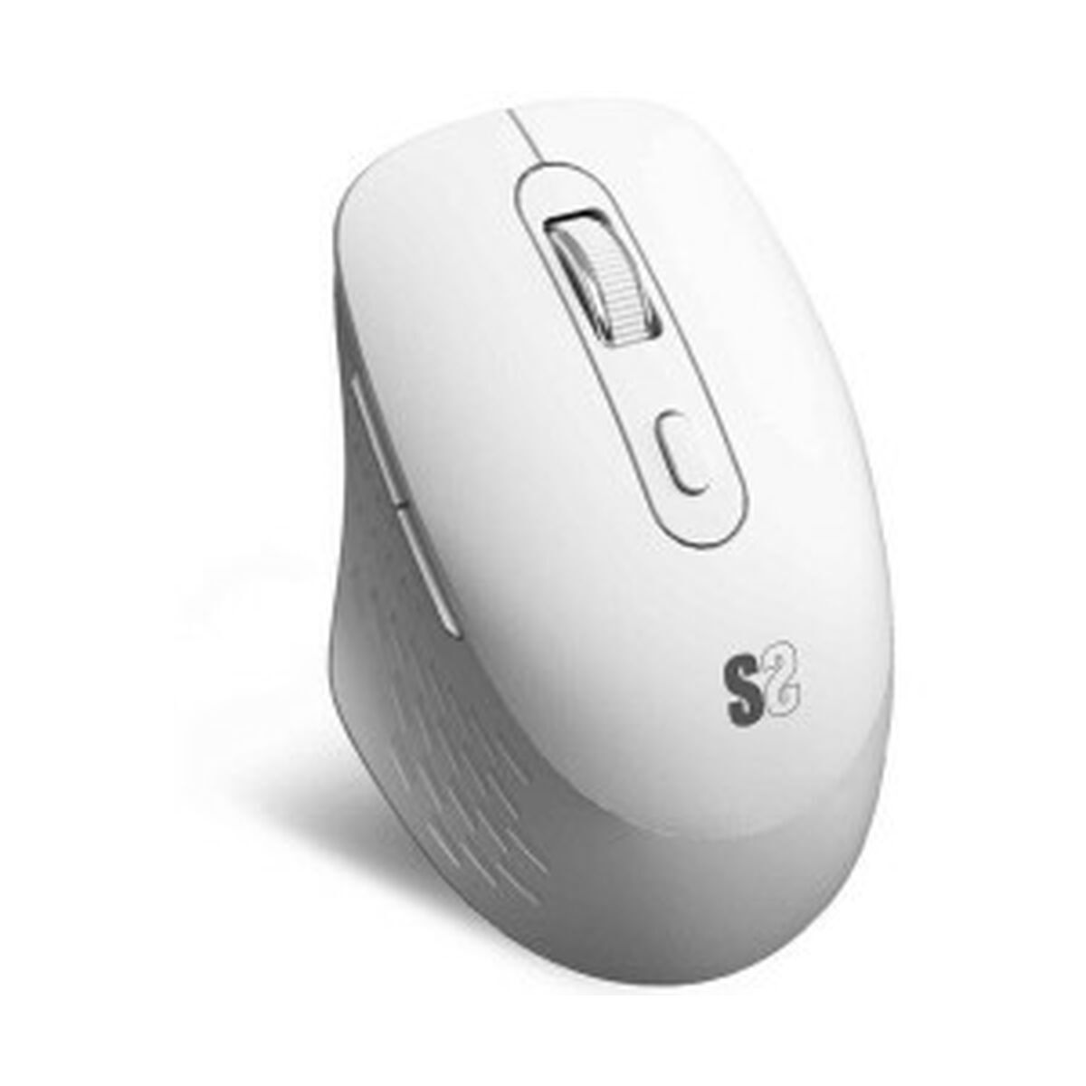 Wireless Mouse Subblim SUBMO-EDCUR02 White 1600 dpi