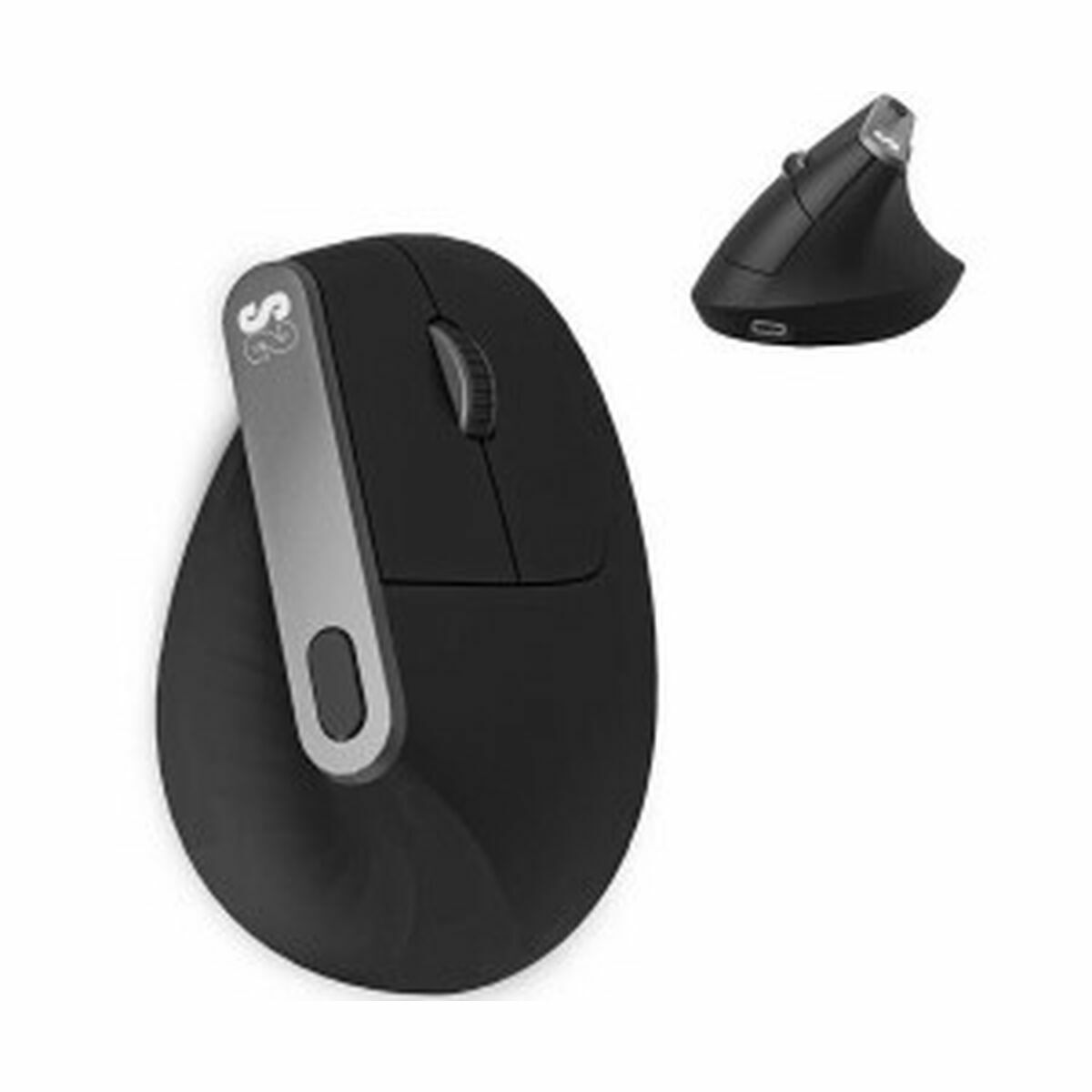 Optical mouse Subblim SUBMO-EDCON01 Black 2400 dpi Optical mouse Subblim SUBMO-EDCON01 Black 2400 dpi