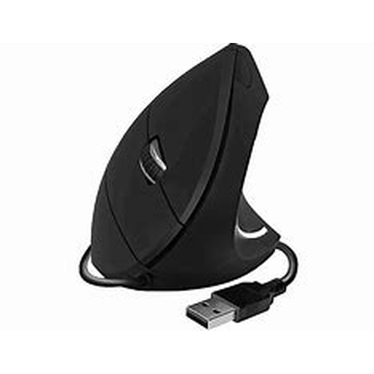 Ergonomic Optical Mouse Subblim SUBMO-EDGVU01 Black 1600 dpi