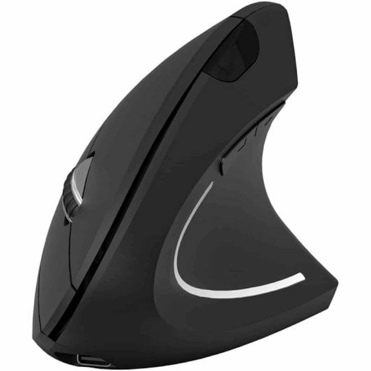 Ergonomic Optical Mouse Subblim SUBMO-EDGVW01 Black 1600 dpi