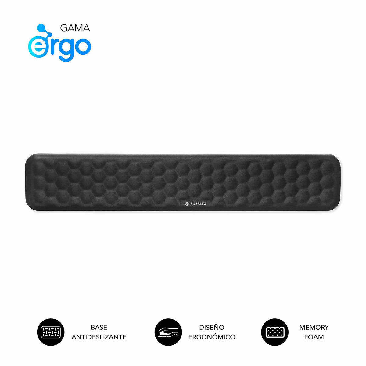 Mouse Mat Subblim SUBMP-04E030 Black