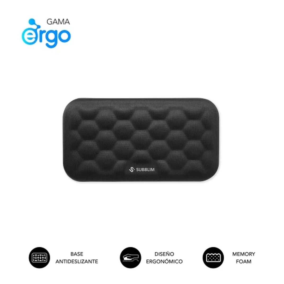 Mouse Mat Subblim SUBMP-04E040 Black