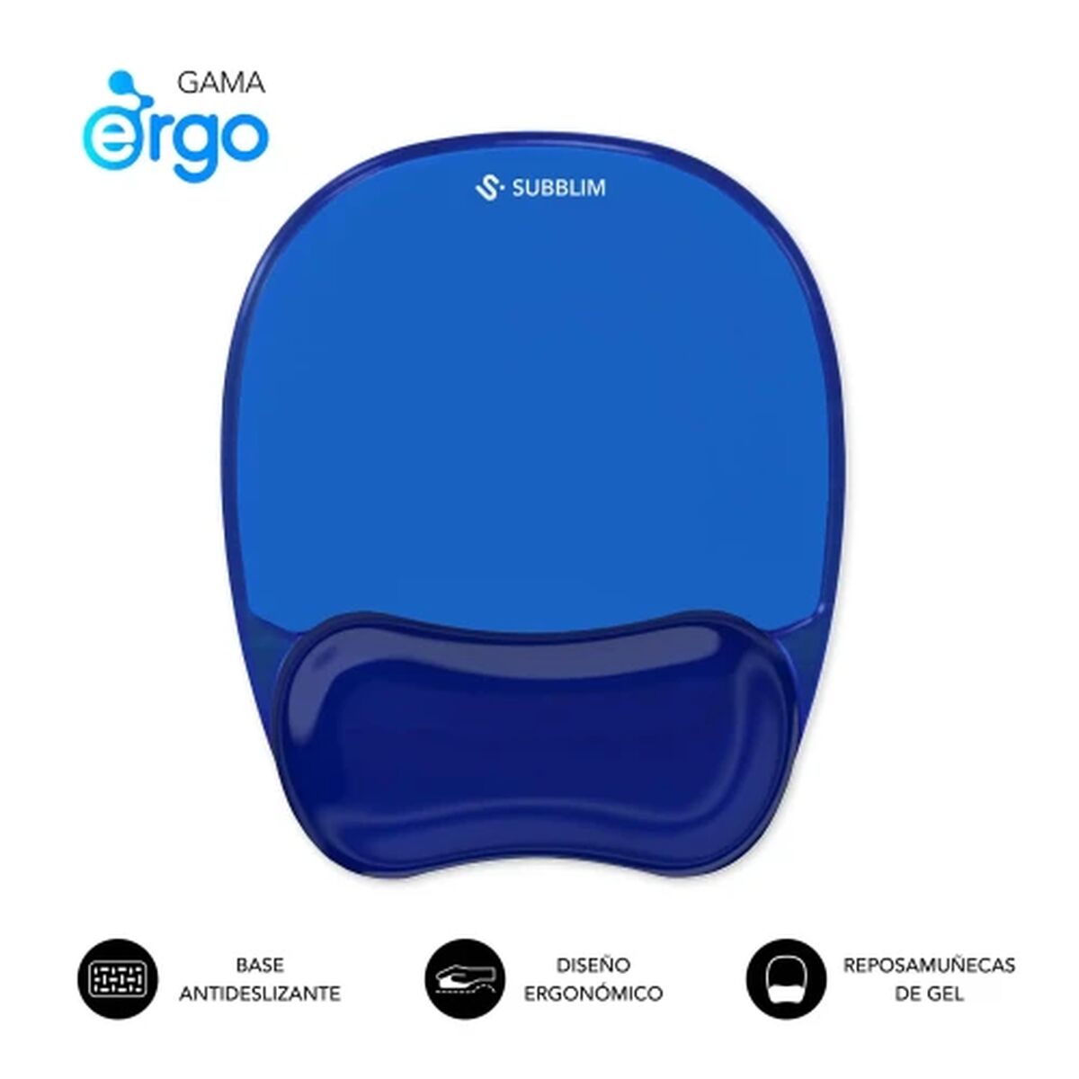 Mouse Mat Subblim SUBMP-04E070 Blue