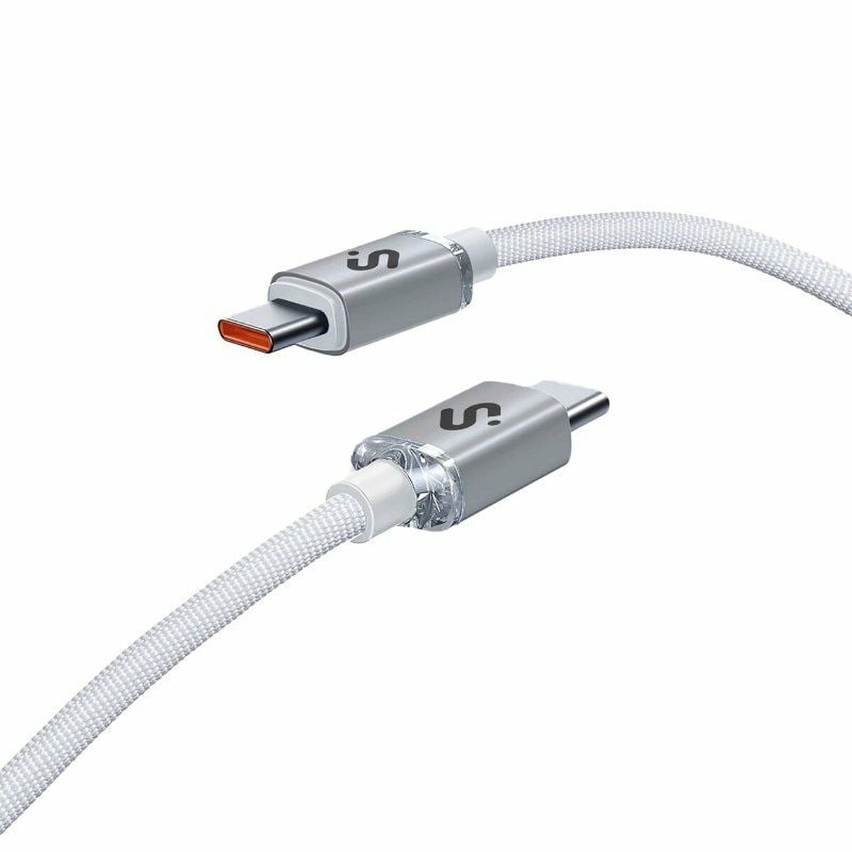 USB-C to USB-C Cable Subblim SUBCAB-C06011 2 m White