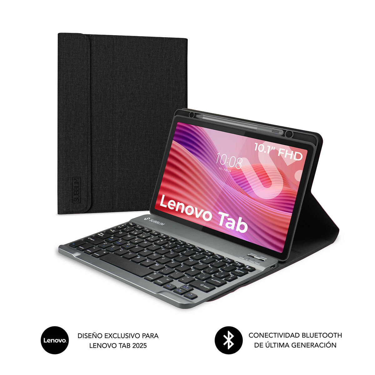 Tablet cover Subblim SUBKT3-BTL320 Spanish Qwerty