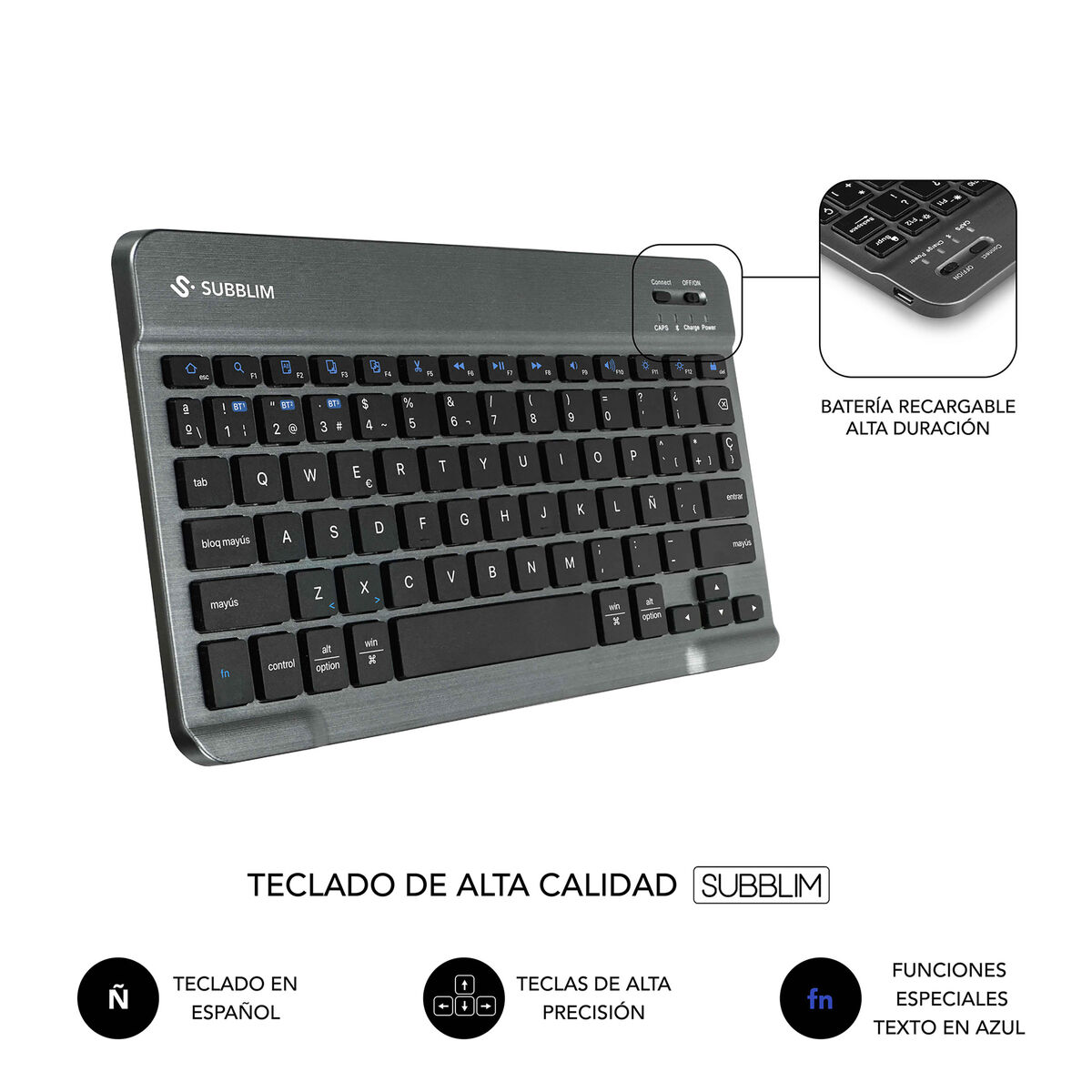 Tablet cover Subblim KEYTAB PRO BT