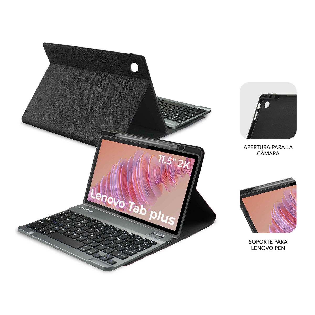 Tablet cover Subblim KEYTAB PRO BT