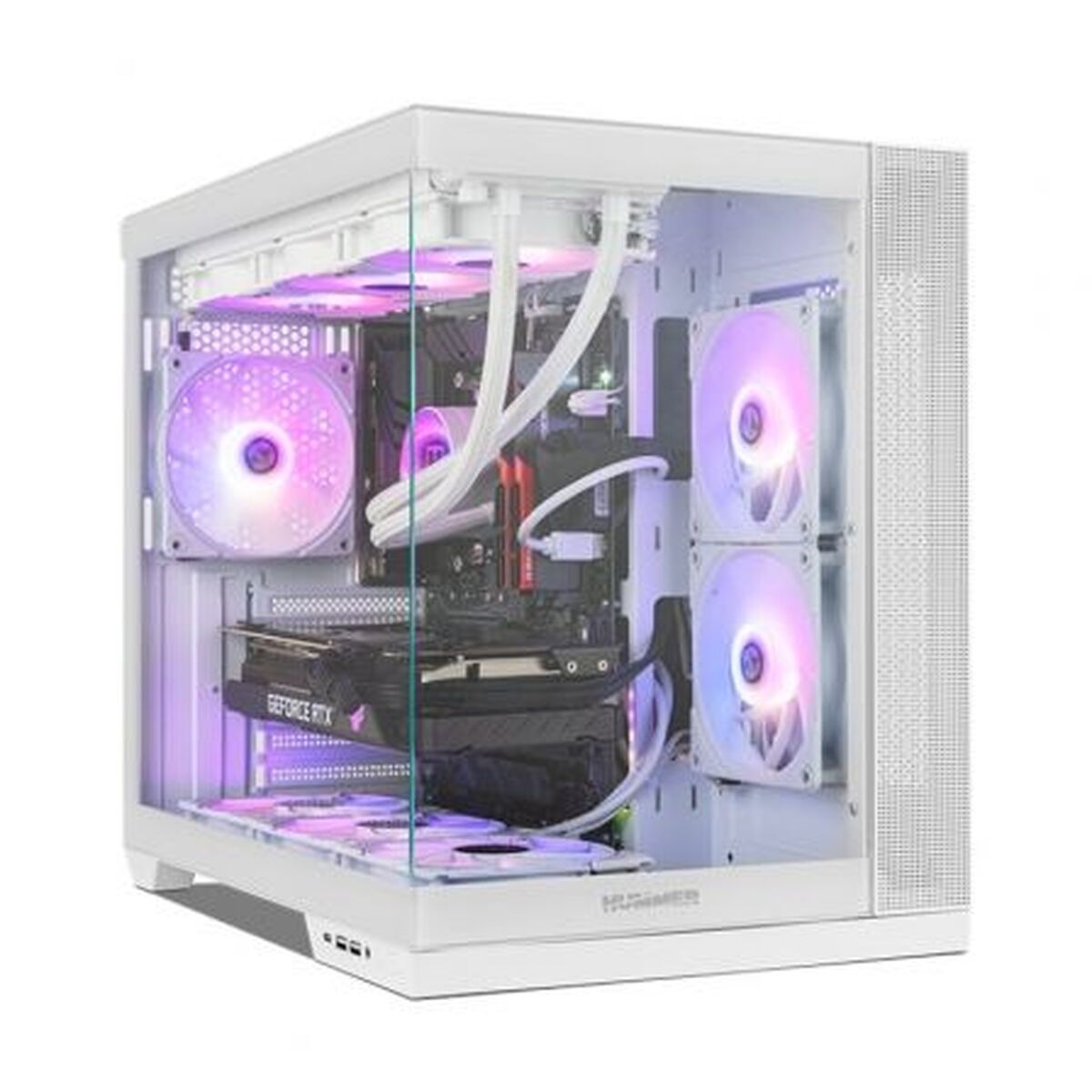ATX Semi-tower Box Nox-Xtreme NXHUMMERASTRANEOWH White ATX Semi-tower Box Nox-Xtreme NXHUMMERASTRANEOWH White