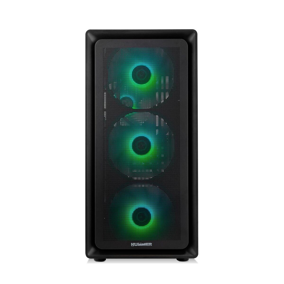 ATX Semi-tower Box Nox-Xtreme NXHUMMERAEROBK Black