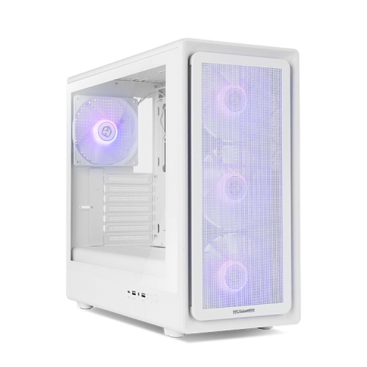 ATX Semi-tower Box Nox-Xtreme NXHUMMERAEROWH White