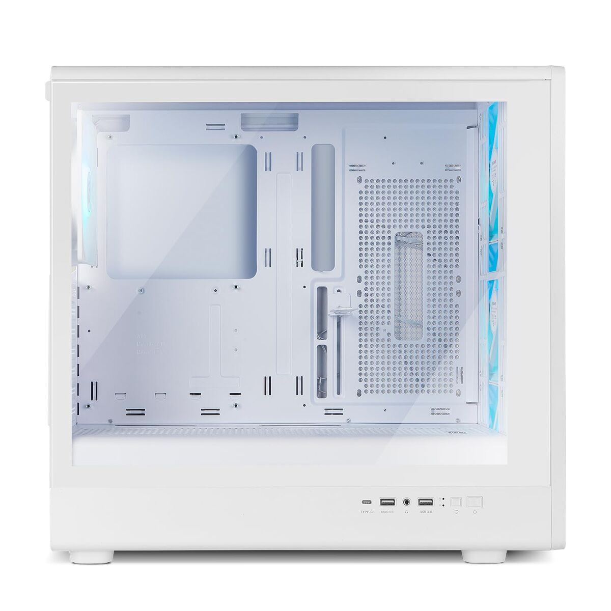 ATX Semi-tower Box Nox-Xtreme NXHUMMERAEROWH White