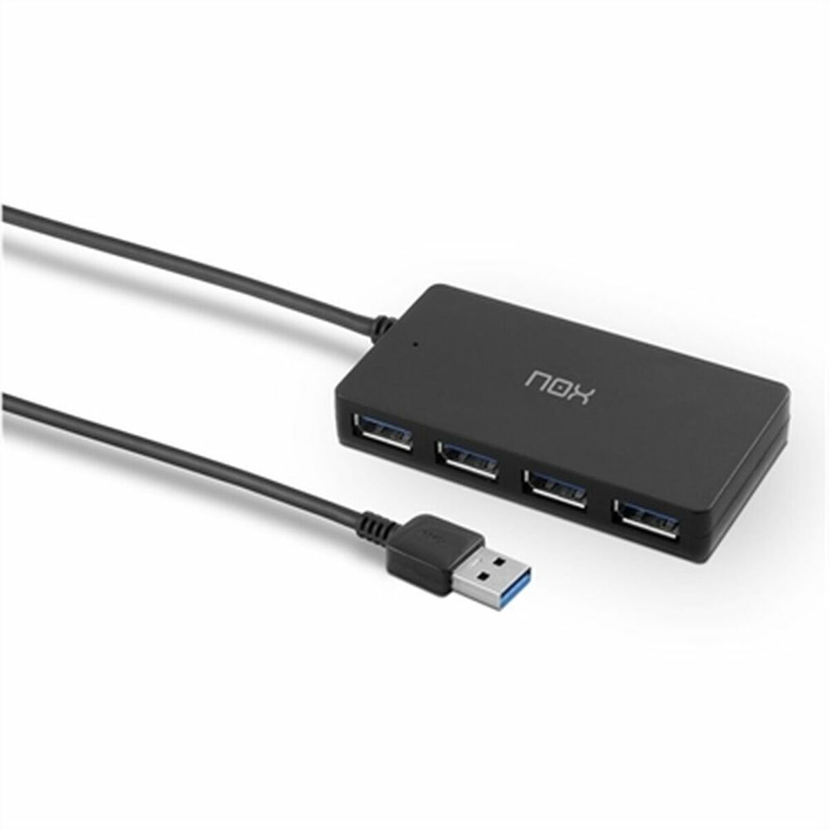 USB Hub Nox-Xtreme NXLITEHUBONE USB x 4 Black USB Hub Nox-Xtreme NXLITEHUBONE USB x 4 Black