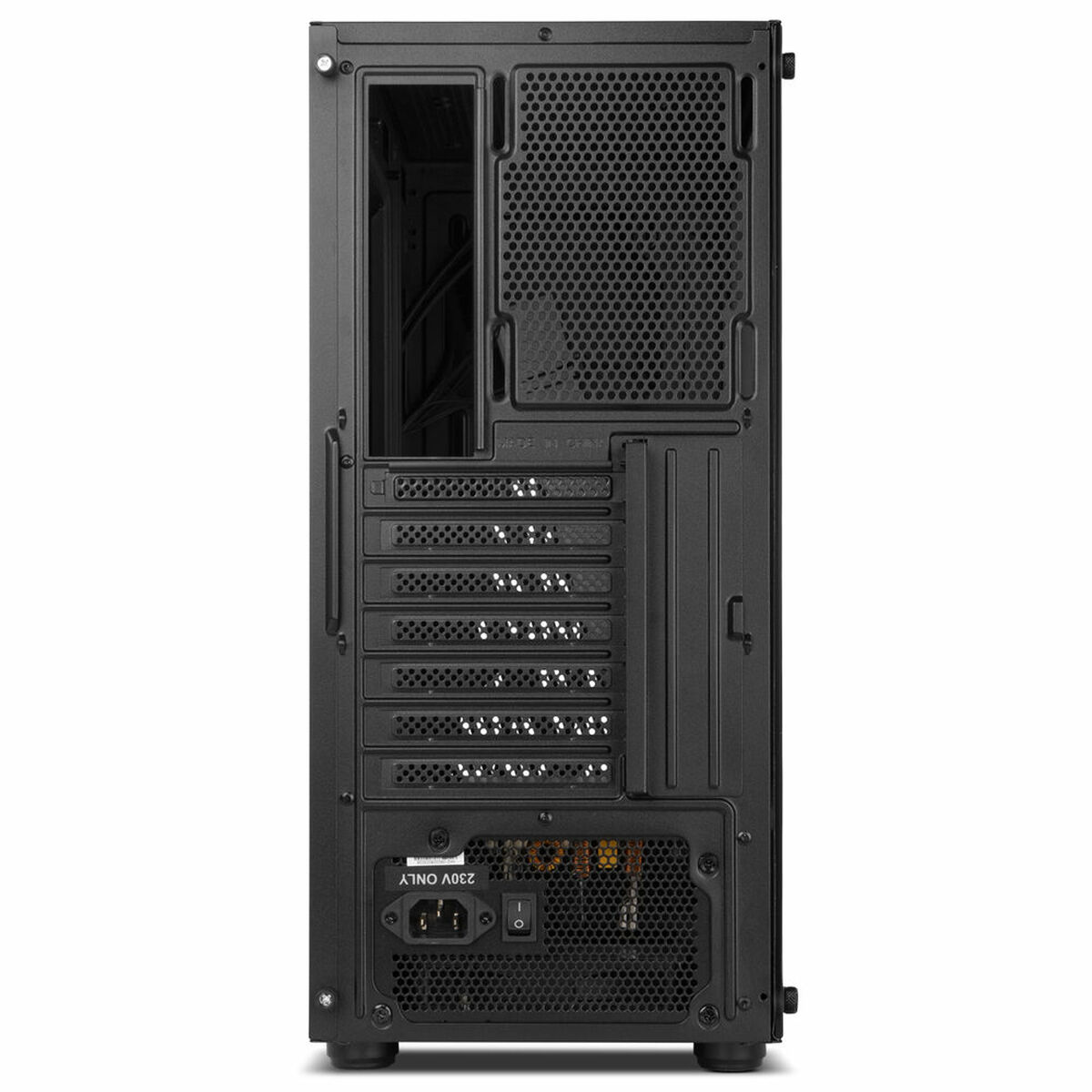 ATX Semi-tower Box Nox-Xtreme NXHUMMERFROST Black ATX