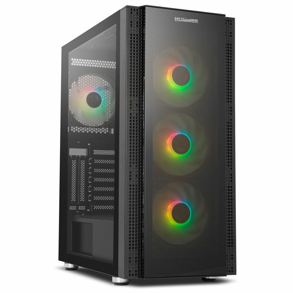 ATX Semi-tower Box Nox-Xtreme 1 Black E-ATX ATX Semi-tower Box Nox-Xtreme 1 Black E-ATX