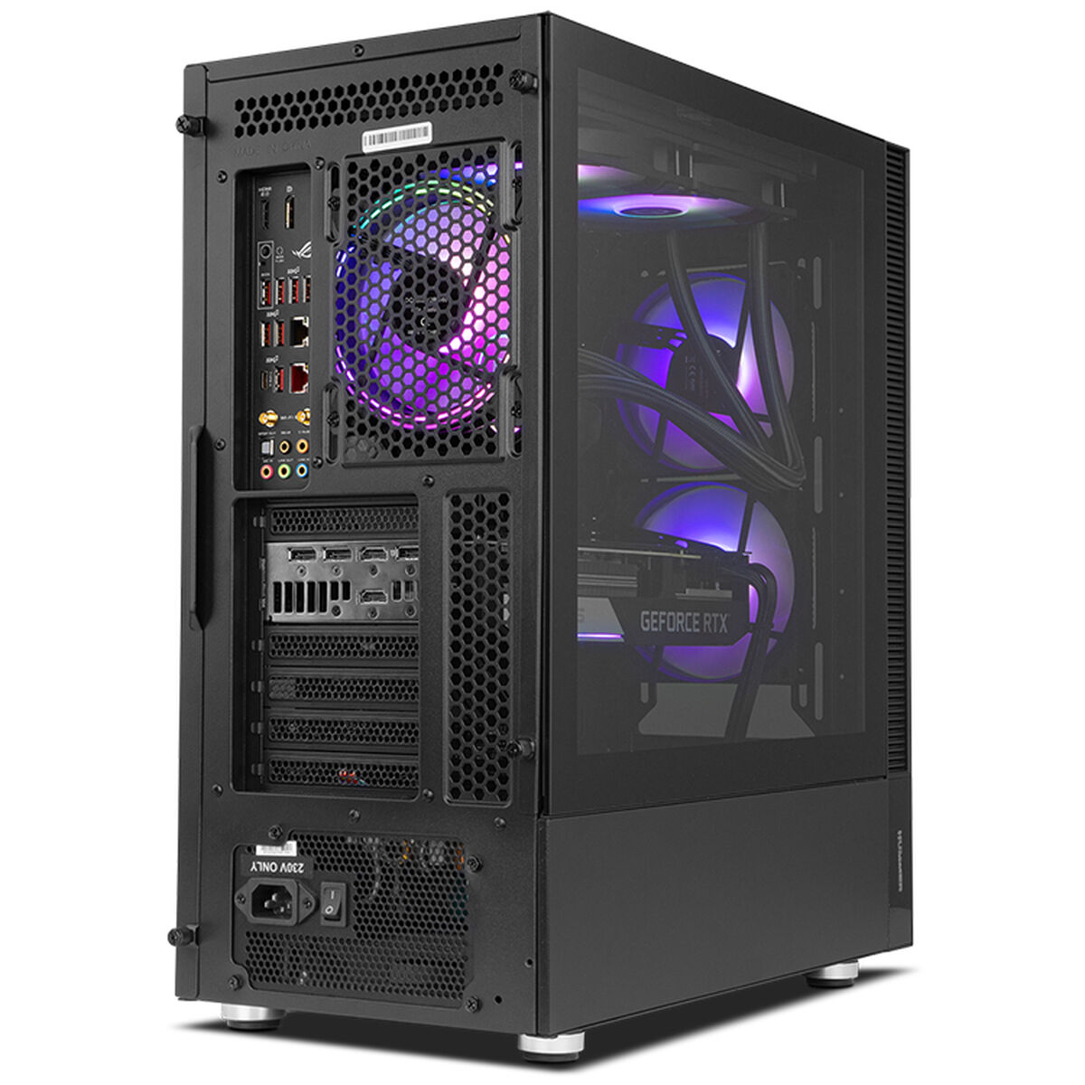 ATX Semi-tower Box Nox-Xtreme Hummer Nemesis Black