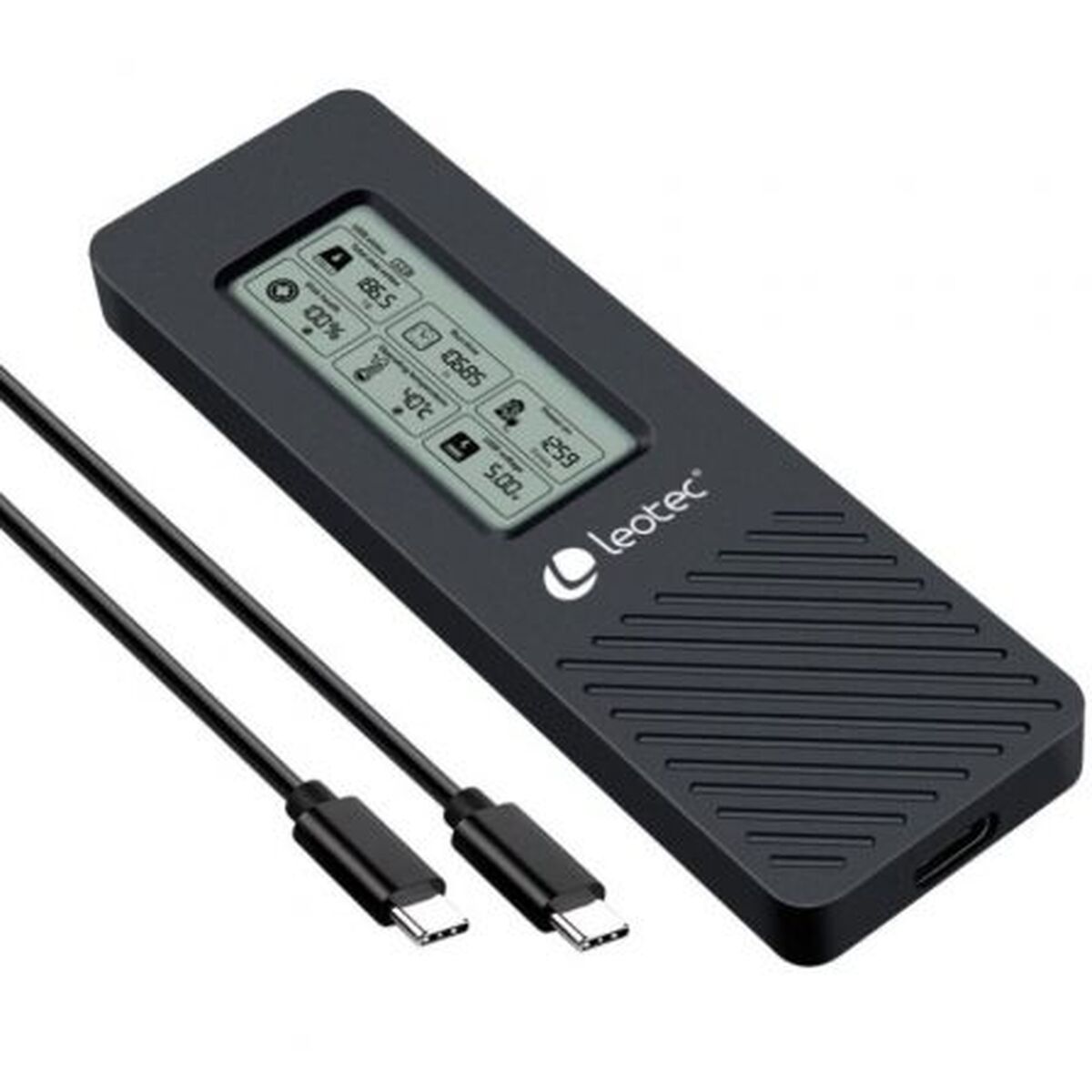 External Hard Drive LEOTEC LEM2EXT01 Black External Hard Drive LEOTEC LEM2EXT01 Black