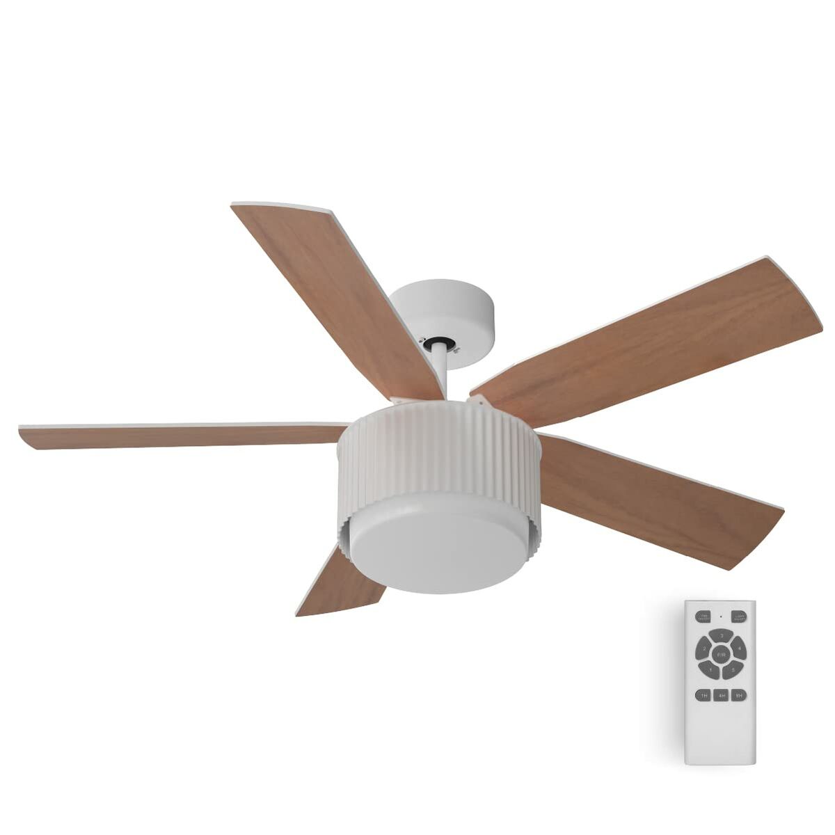 Ceiling Fan Universal Blue 2009-UVT1349-23 White Wood 35 W