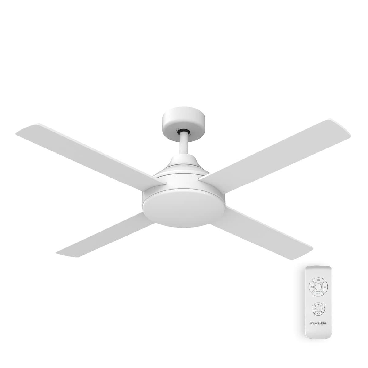 Ceiling Fan Universal Blue 2013-UVT1353 White 55 W