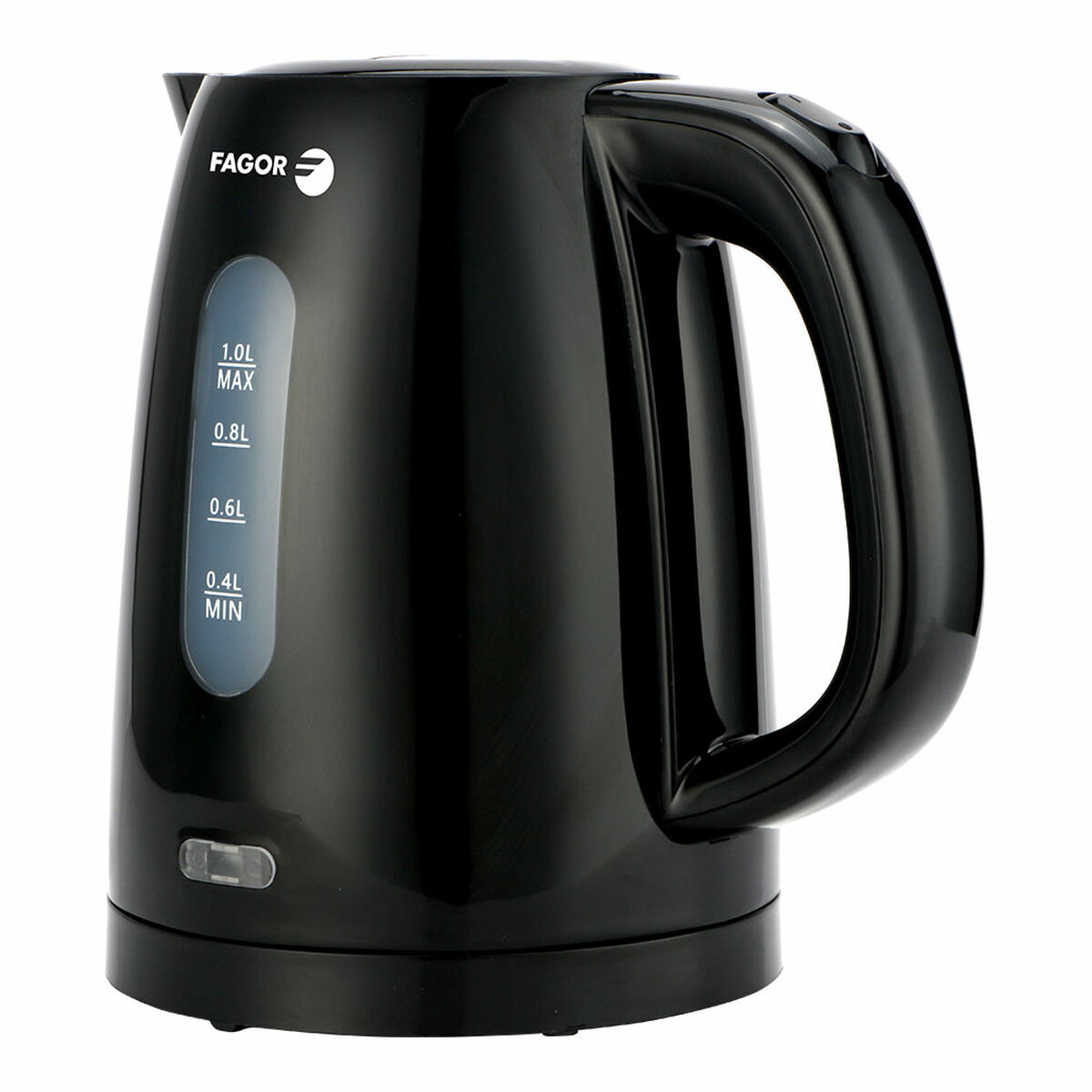 Kettle Fagor teya noir 2200 W 1 L Black Stainless steel Plastic