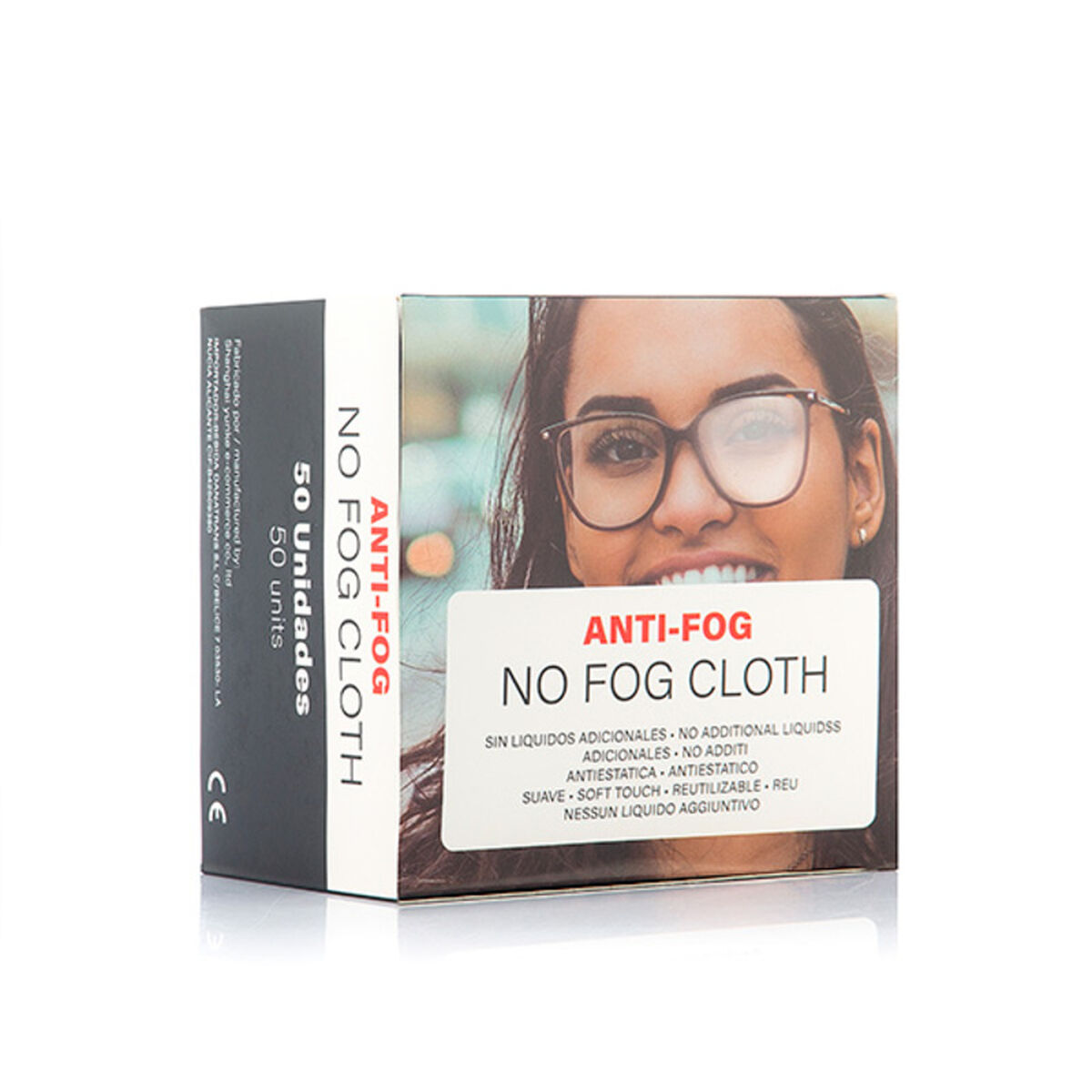 Anti-fog Wipes for Glasses (pack of 50) Anti-fog Wipes for Glasses (pack of 50)
