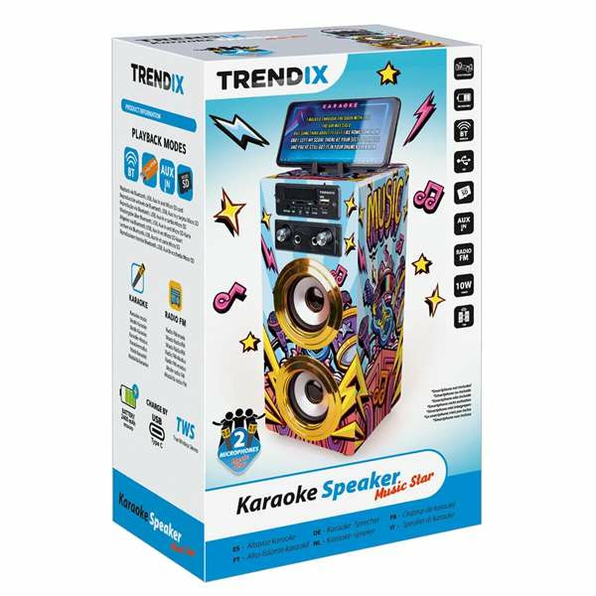 Speaker with Karaoke Microphone Speaker with Karaoke Microphone