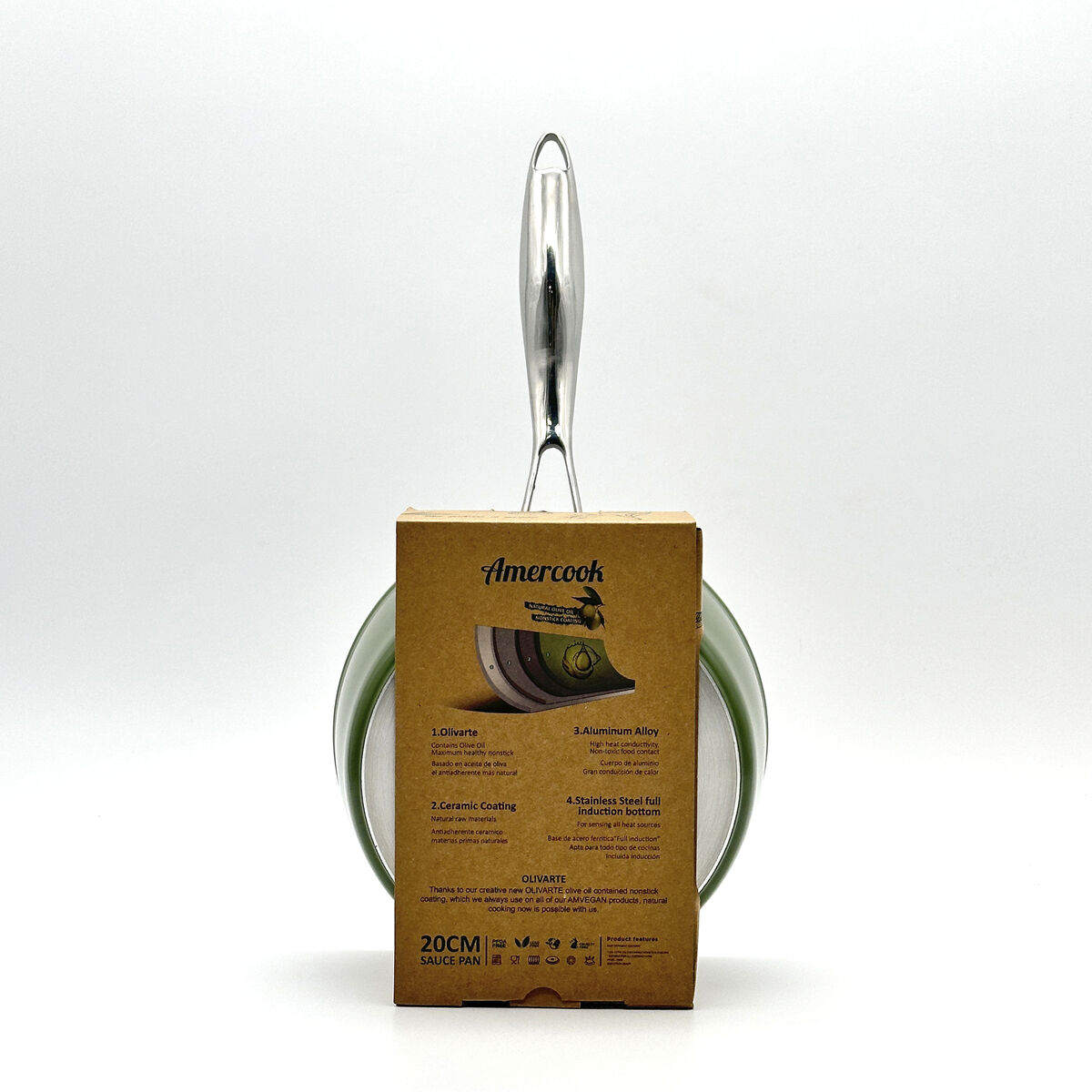 Saucepan Amercook AmVegan Chef Ø 20 cm