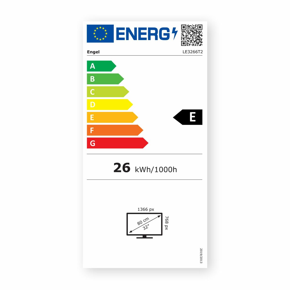 Television Engel LE3266T2     32 HD 32″ LED