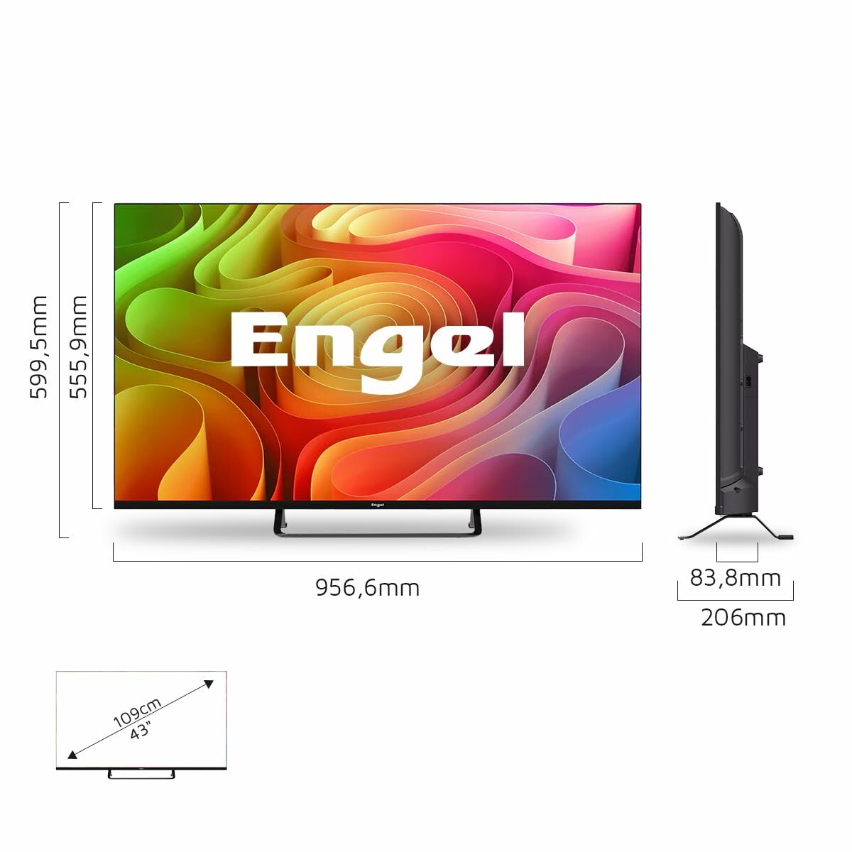 Smart TV Engel LE3295QLED 32 32″ QLED