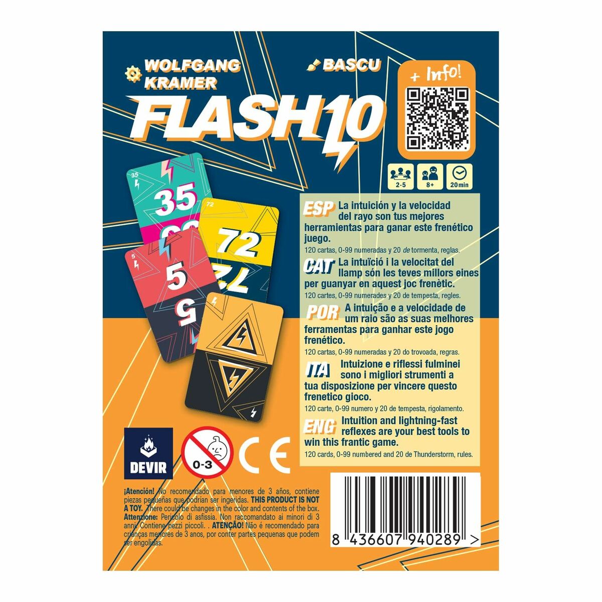 Board game Devir Flash 10
