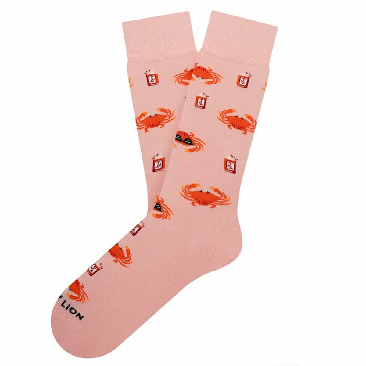 Socks Jimmy Lion Cool Crab Pink 36-40 Socks Jimmy Lion Cool Crab Pink 36-40