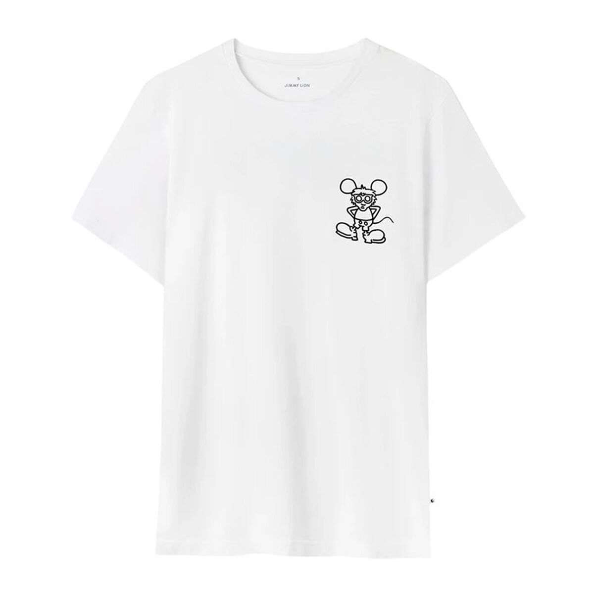 Men’s Short Sleeve T-Shirt Jimmy Lion Keith Haring x Jimmy Lion White Men’s Short Sleeve T-Shirt Jimmy Lion Keith Haring x Jimmy Lion White