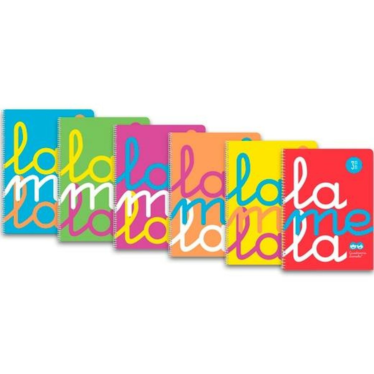 Book of Rings Lamela Quarto 80 Sheets (6 Units)