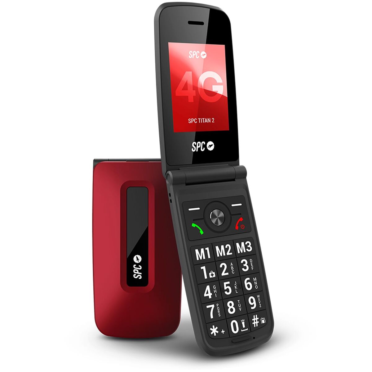 Mobile phone SPC TITAN 2      4G Red 2.4″