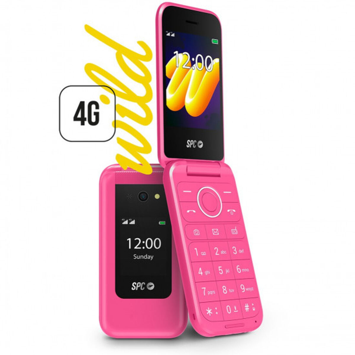 Mobile telephone for older adults SPC WILD 2336P 2,8″ Mobile telephone for older adults SPC WILD 2336P 2,8″
